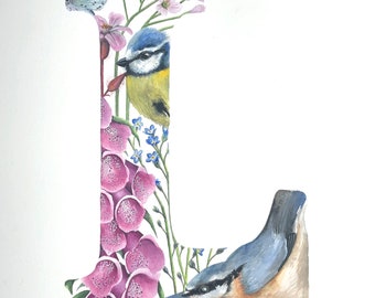 A3 giclée print of an original watercolour.