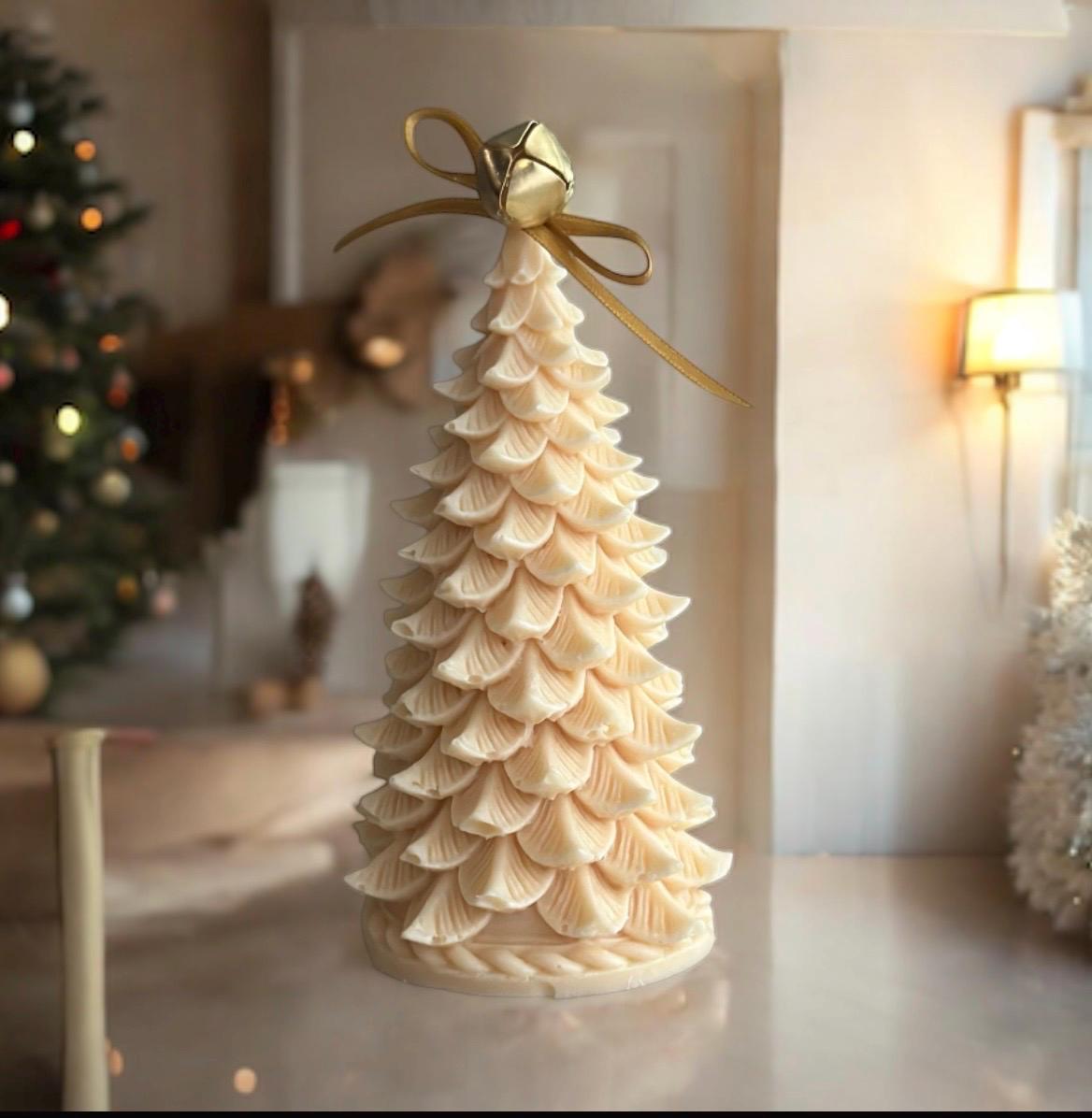 Handmade Christmas Tree Candle | Soy Wax | Holiday Gift Idea & Home ...