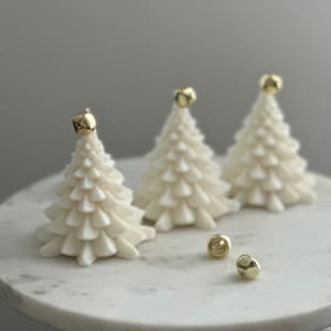Christmas Tree Soy Wax Candle: Holiday Decor, Gift Favors