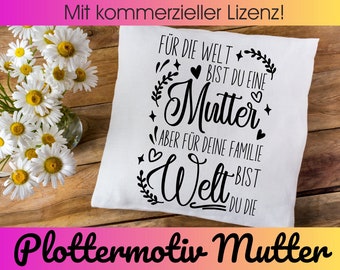 Plotterdatei MUTTER svg png | Mutter Svg |  Muttertag svg |Mutter geschenk Svg | MAMA svg