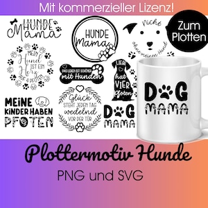 Plotter file DOG svg png | Plotting Dogs bundle | Plotter file for dogs | Dog mom svg PNG