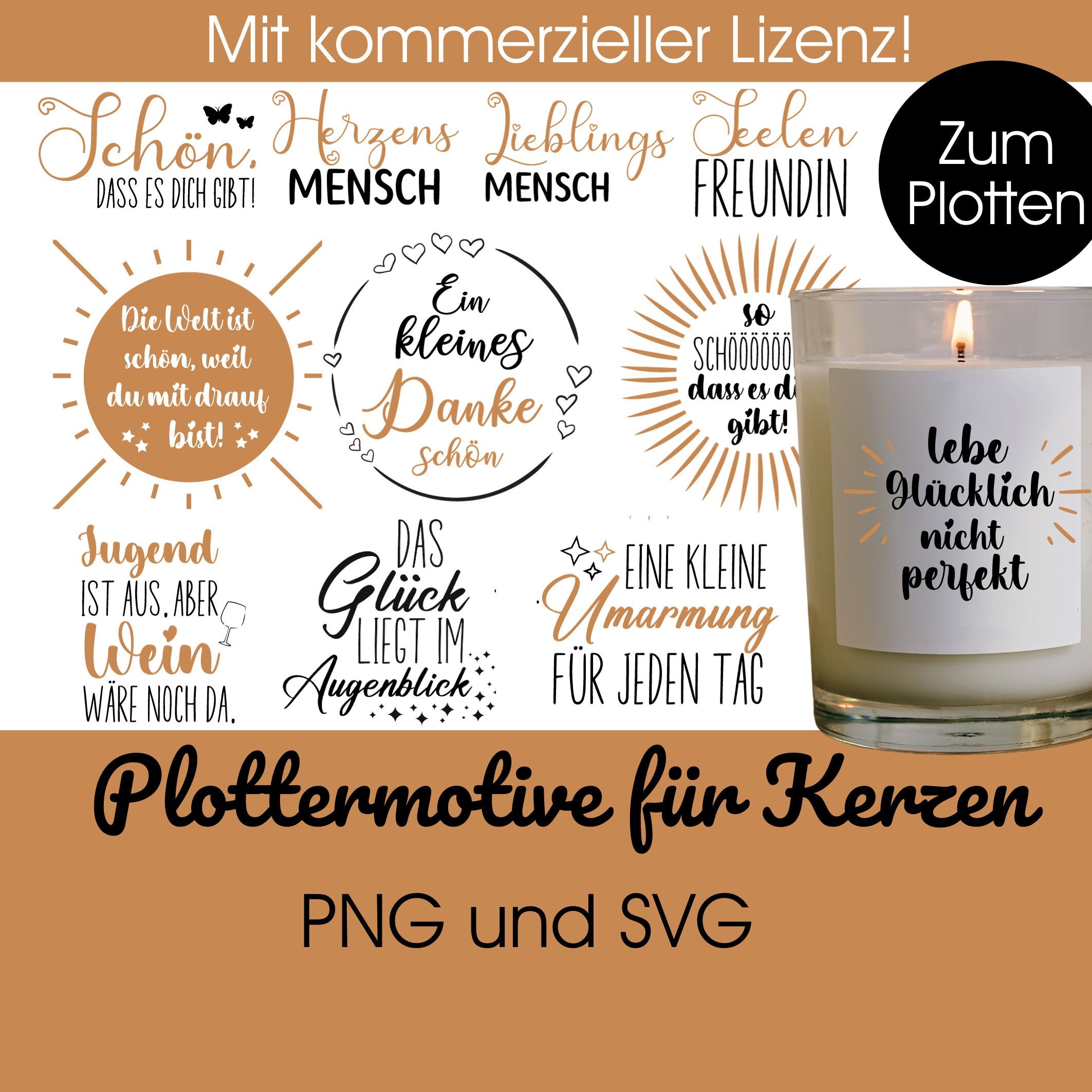 Plotter File CANDLE SAYINGS Svg Png Plotting Candle Bundle Etsy