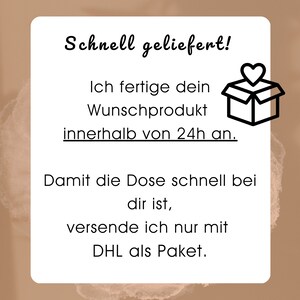 Caja de regalo con el texto deseado. Tarro de cerámica con dicho Lata de galletas para nutrir los nervios Tarro de almacenamiento para dulces, café, regalo de cumpleaños. imagen 10