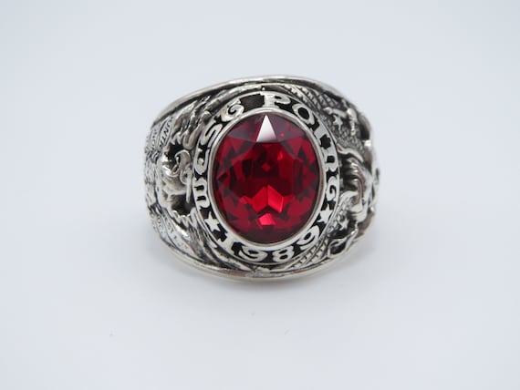 L255 , solid silver 925 ring , ring , 1989  , US … - image 1