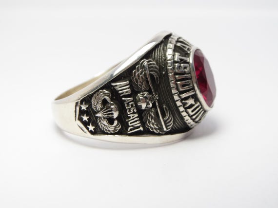 L40 , RING , Solid silver 925 , New , US PARATROO… - image 2