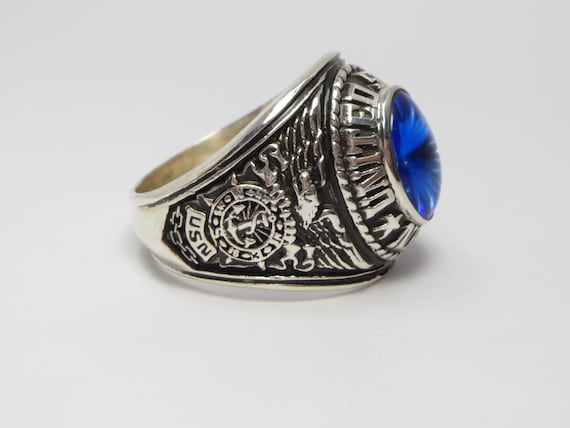 L24 , RING , Solid silver 925 , RING , New , navy… - image 2