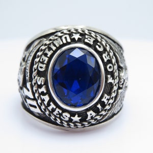Personalized Ring , In USA , silver 925 , RING , new , military Ring , 1970