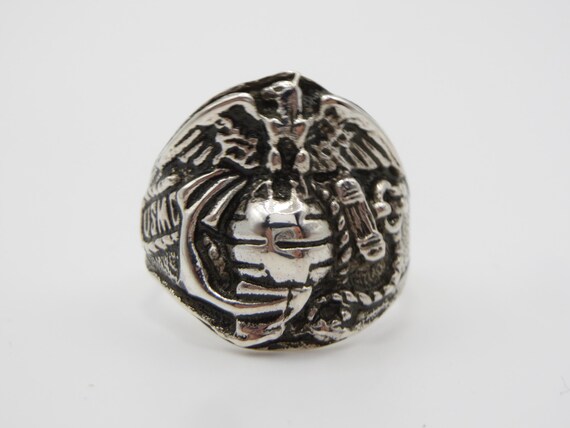 L176 , RING , Solid silver 925 ,   ring  , US siz… - image 1