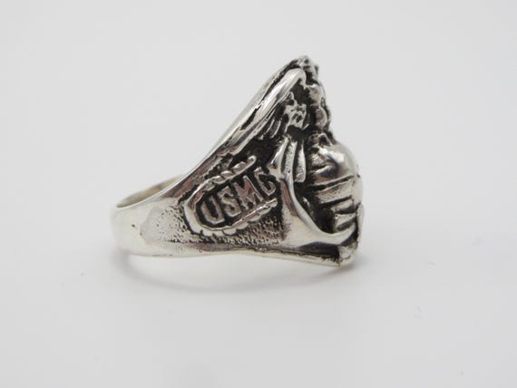 L175 , RING , Solid silver 925 ,   ring  , US siz… - image 4