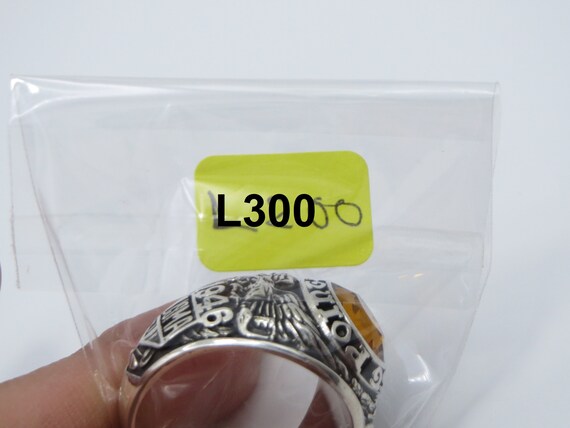 L300 , solid silver 925 ring , ring , 1946 , US S… - image 7