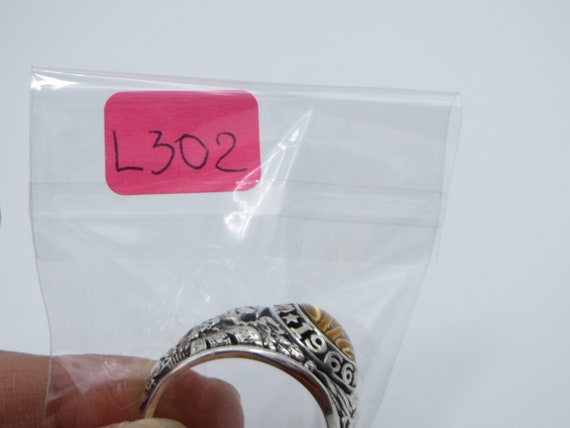 L302 , solid silver 925 ring , ring , 1966 , US S… - image 8