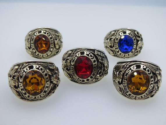 05 rings , solid silver 925 ring with 10K gold pl… - image 5