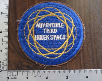 1 Patch , Disneyland ,  advanture thru  inner space  , sold as pictured .