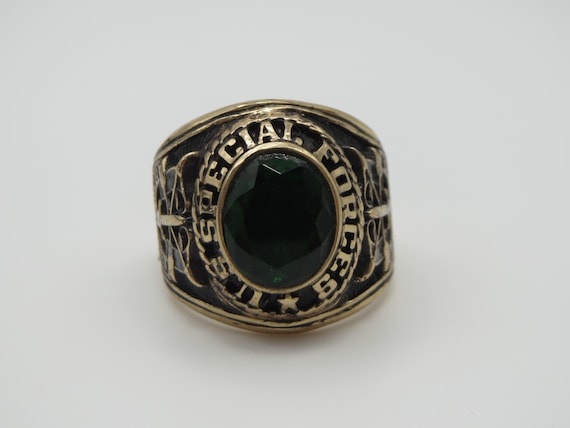 Kapital lipstop army ring - Gem