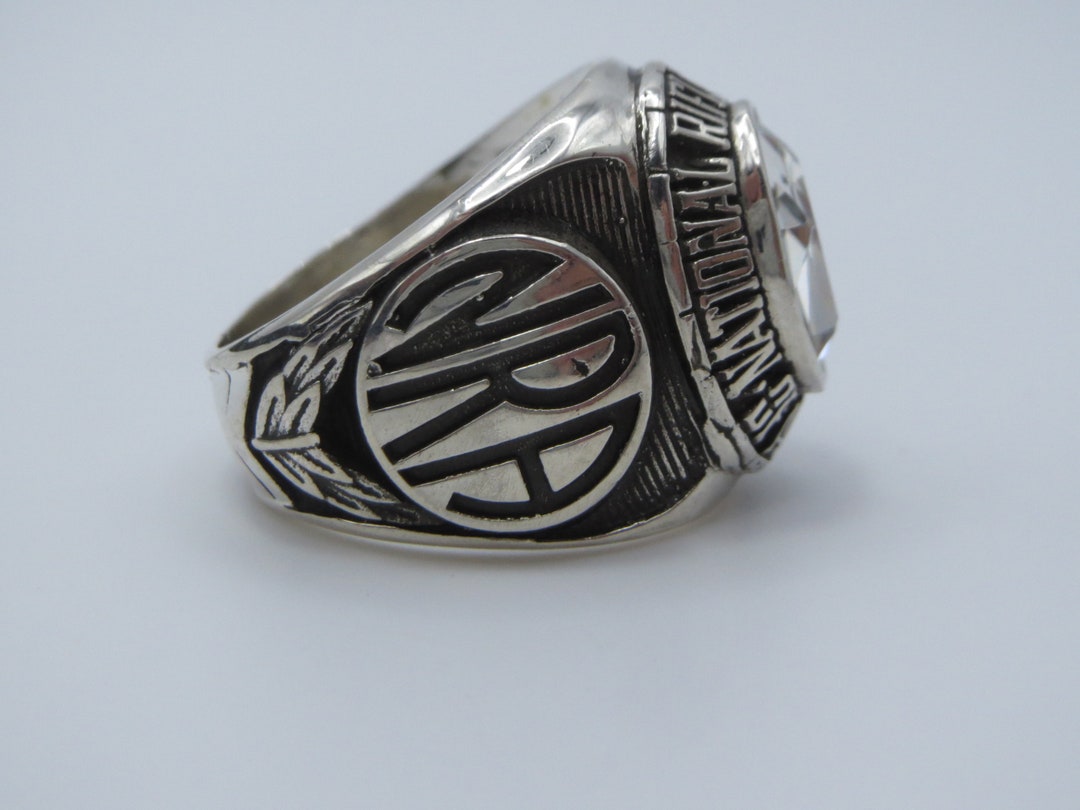 Nra Rings Personalized Ring , in USA , Silver 925 , RING , New , NRA Ring of ...