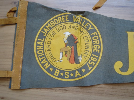 BSA , Vintage , Pennant Flag  , boy scouts of ame… - image 3