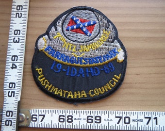 patch , BSA , boy scouts of america  ,  Pushmataha Boy Scout National Jamboree Mississippi , sold as is , read Description before purchasing