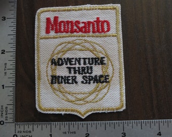 1 Patch , Disneyland , monsanto ,  advanture thru inner space , sold as pictured .