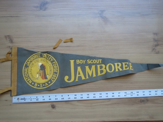 BSA , Vintage , Pennant Flag  , boy scouts of ame… - image 4