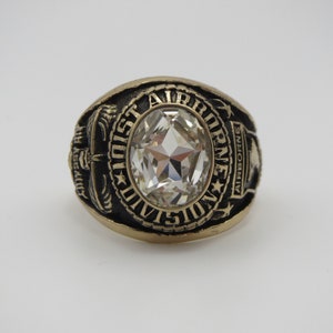 L325  , * ,  brass  ring  , RING , army , 101st ring , airborne division , us paratroopers  , US Army , ring , us size 12  , military ring