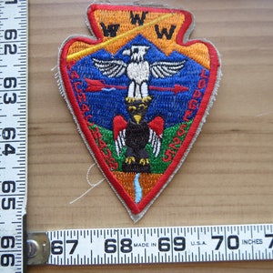 patch , BSA , boy scouts of america , Boy Scouts , Boy Scout , Boy Scout OA 525 Pachachaug , read Description before purchasing image 1
