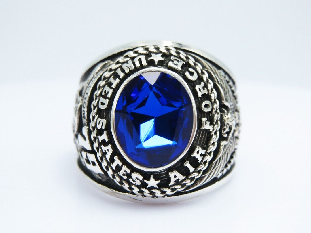 Personalized Sterling Silver Military Ring, USA Made , 1979 - Etsy