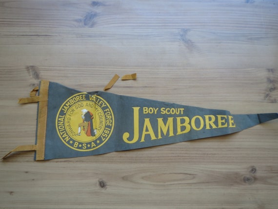BSA , Vintage , Pennant Flag  , boy scouts of ame… - image 1