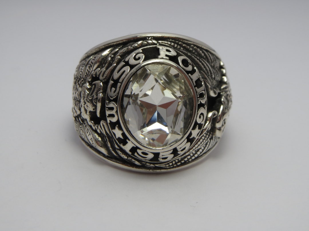 Custommade Ring , in USA , Silver 925 RING , USMA , Military Academy