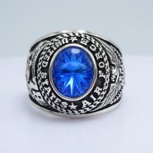 Personalized Ring , In USA , silver 925 , RING , new , military Ring , 1978