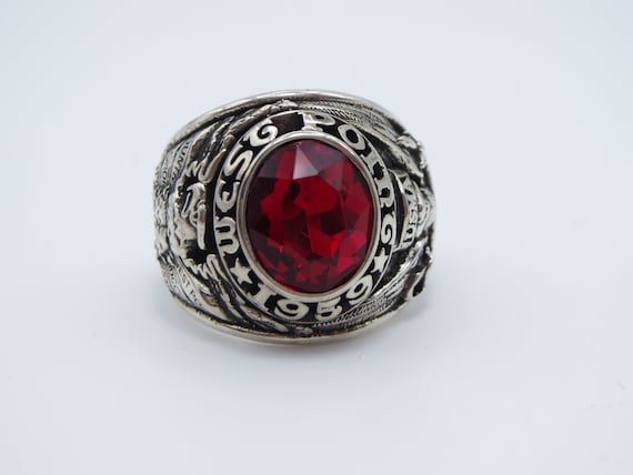 L286  , solid silver 925 ring , ring , 1959 , US … - image 1