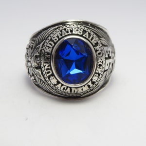 Custom Made Ring , in USA ,  silver 925 , 1993 ,  school , new
