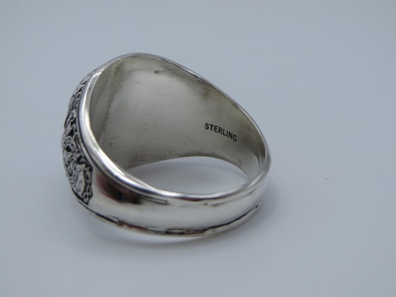 L48 , RING , Solid silver 925 , RING , New , navy… - image 4