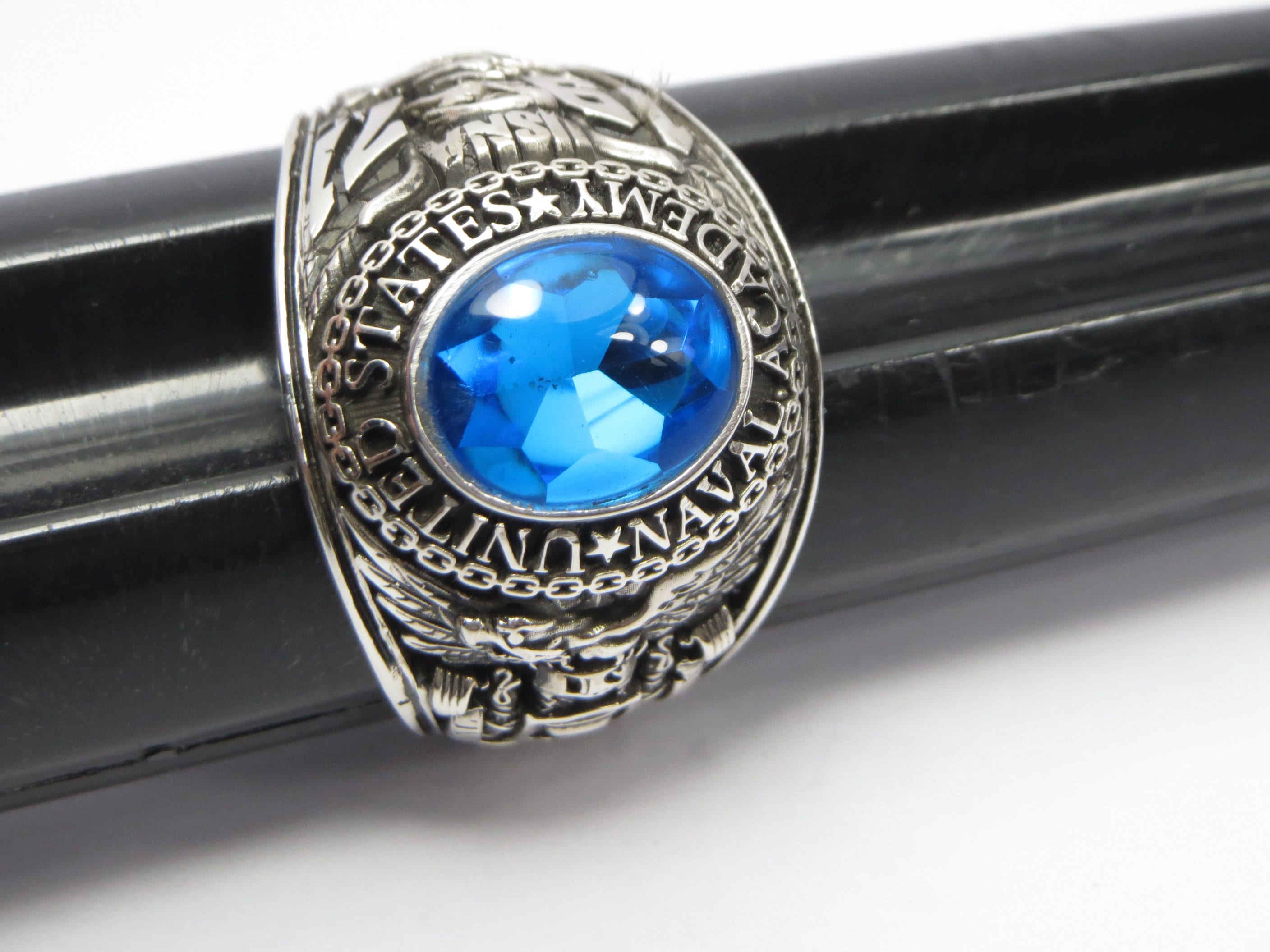 Custom MADE Ring Silver 925 , USNA , 1971 , New Ring , Naval - Etsy