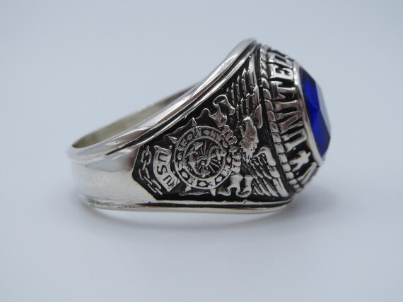 L48 , RING , Solid silver 925 , RING , New , navy… - image 3