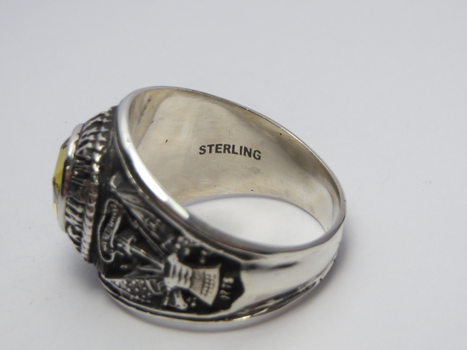 Personalized Ring , Handcrafted Ring , in USA , US Army , Mp , Military ...
