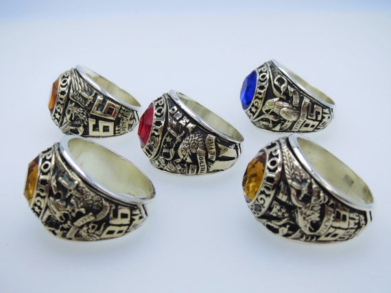 05 rings , solid silver 925 ring with 10K gold pl… - image 6