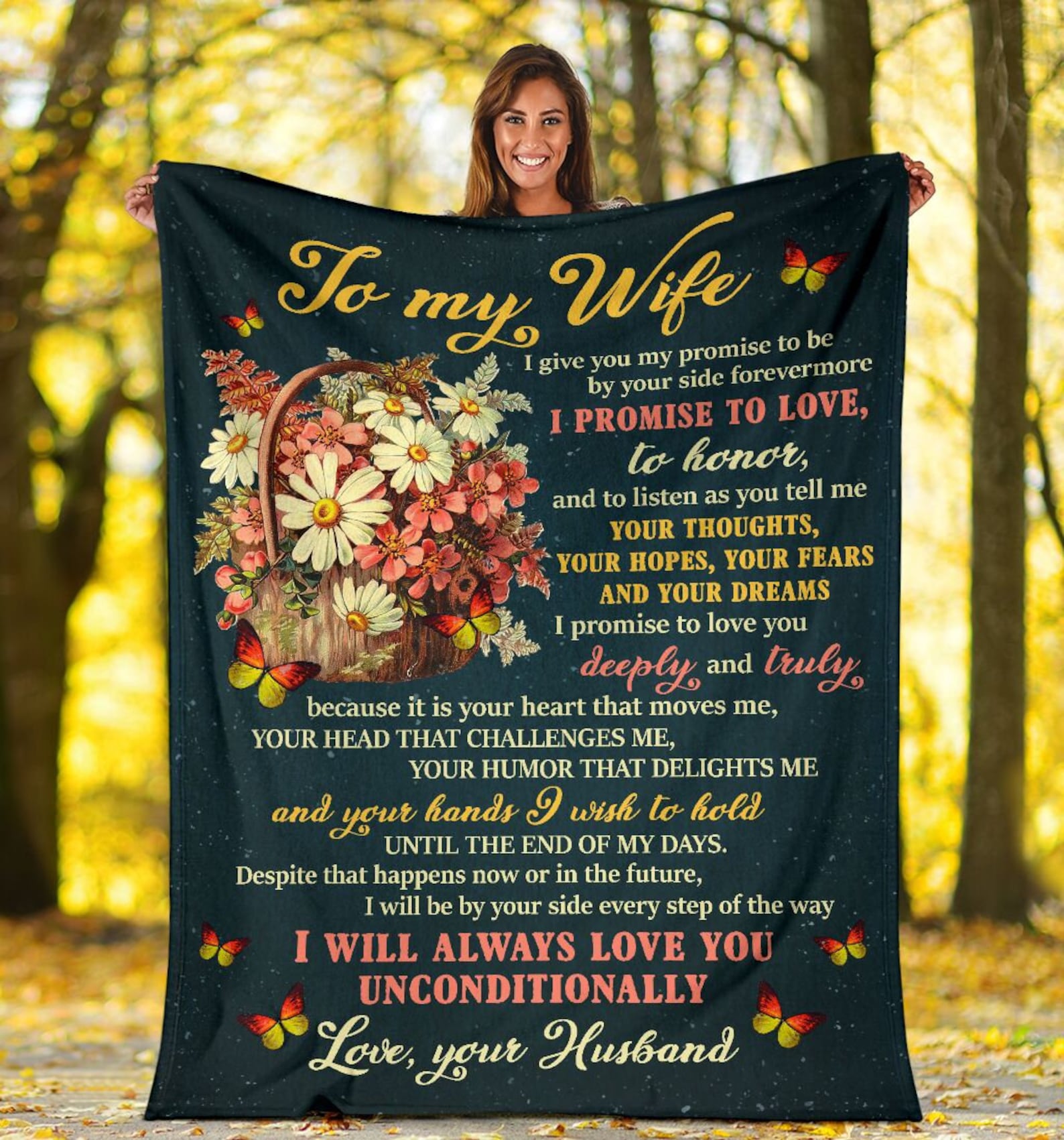 My Wife Blanket Wife Quilt Gift for Wife Snuggling Cozy Etsy