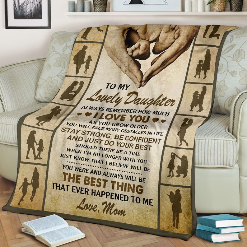 Meine Tochter Decke Tochter Quilt Geschenk für Tochter Etsy