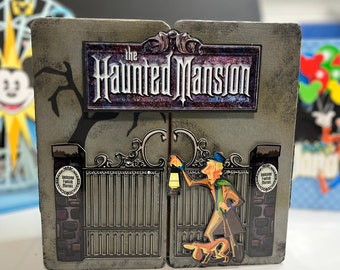 Haunted Mansion Scrapbook Album Tutorial