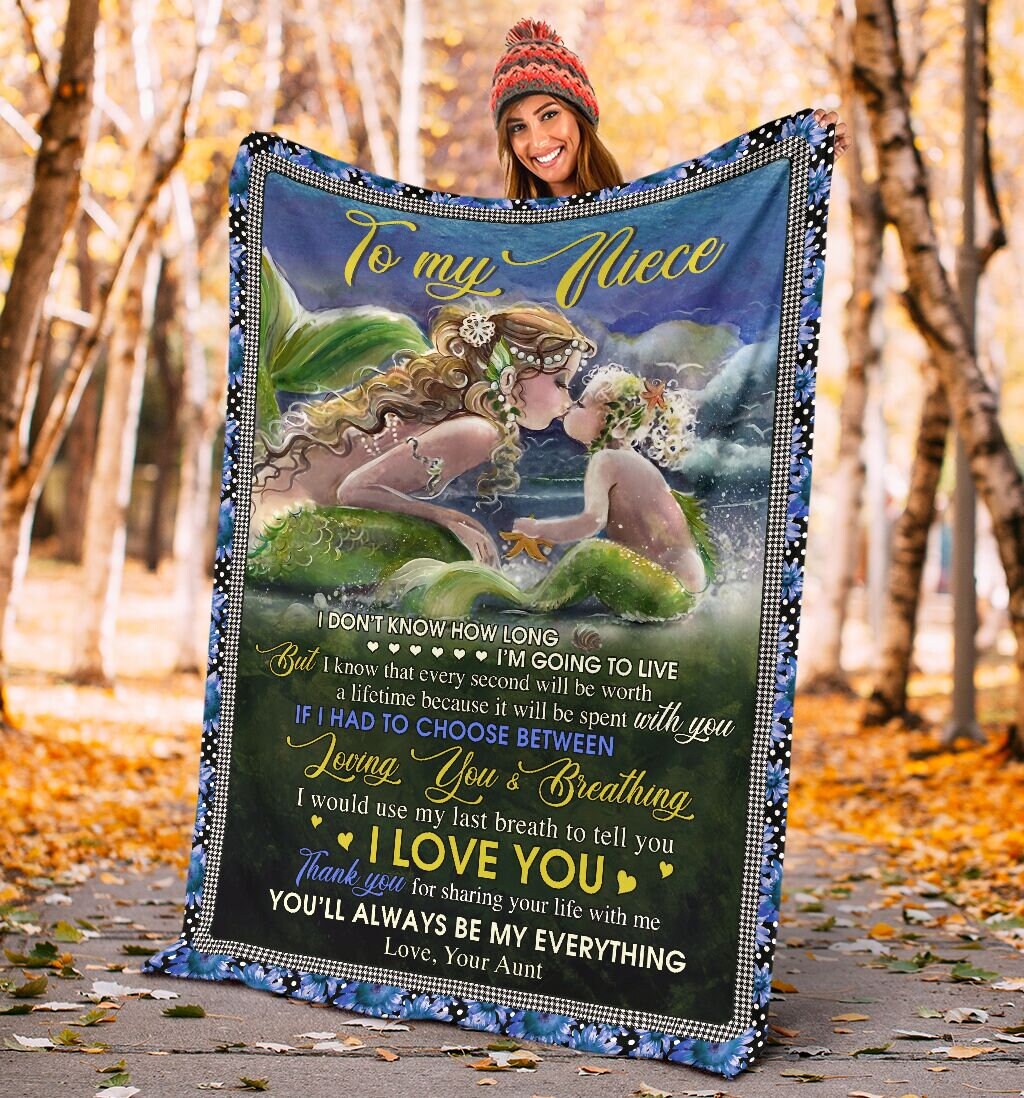 My Niece Blanket Niece Quilt Gift for Niece Snuggling Etsy