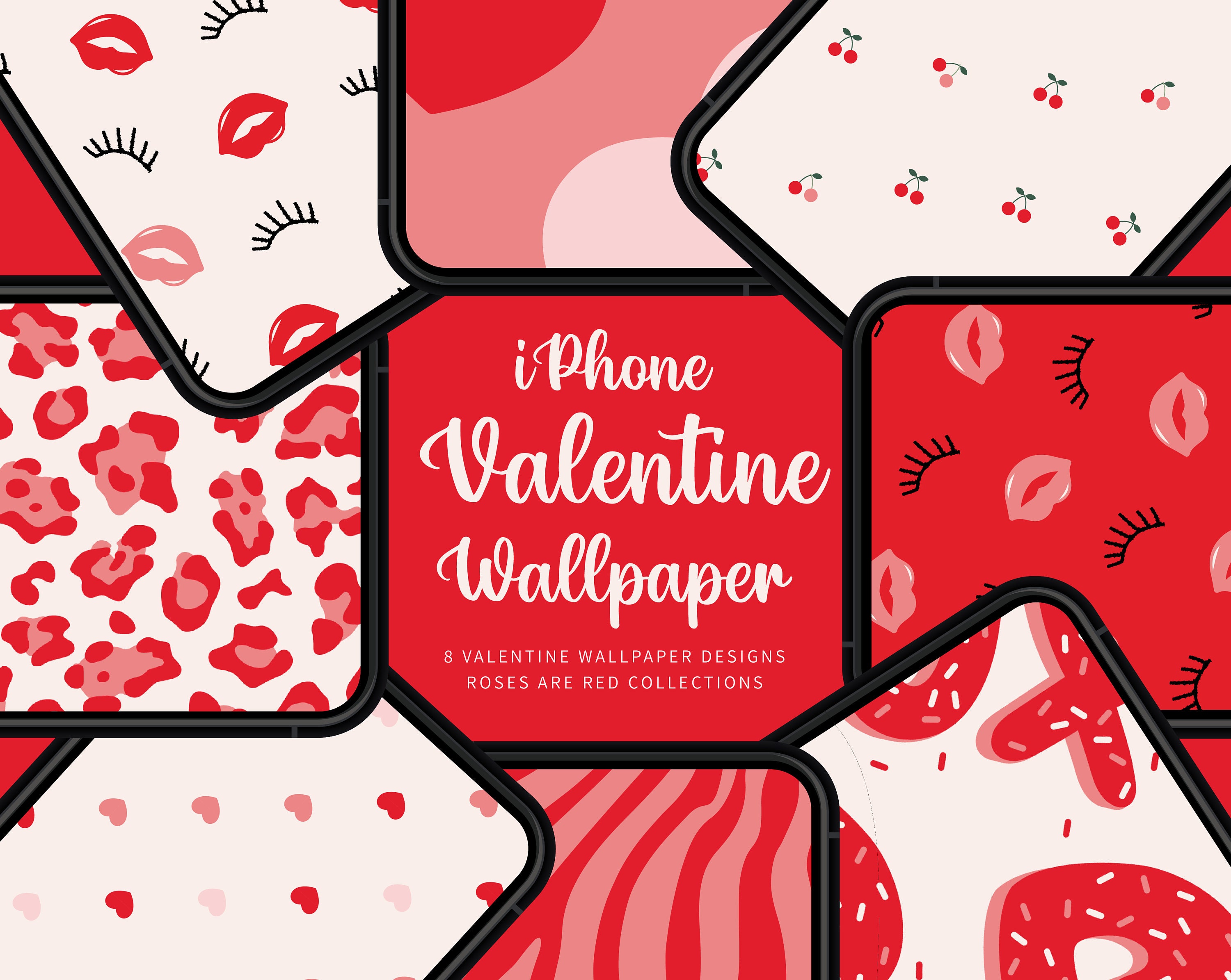 Trang trí cho chiếc iPhone của bạn với hình nền Valentine với hoa hồng đỏ kiêu sa. Bạn sẽ yêu thiết kế đẹp mắt này, mang đến sự đặc biệt cho ngày lễ tình yêu của bạn. 