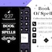 Book of Spells | 416+ Multi Color iPhone iOS14 App Icons | 24 Widget Icons | 2 custom iPhone Wallpaper Designs | Halloween iOS14 Icon Pack 
