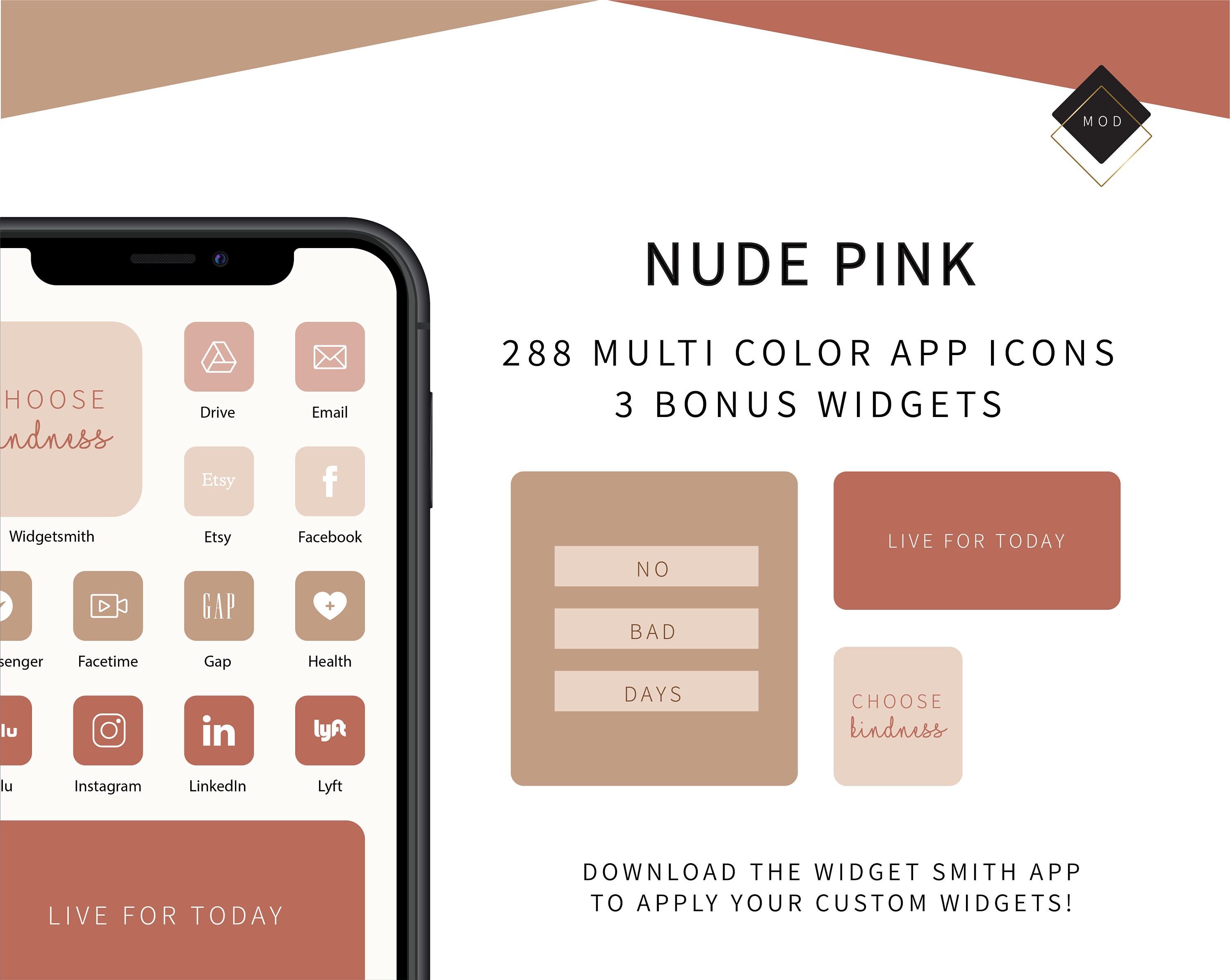 Nude Pink 2 Multi Color App Icons 3 Bonus Widget Icons Etsy Nude Pink 2 Multi Color App Icons 3 Bonus Widget Icons Etsy