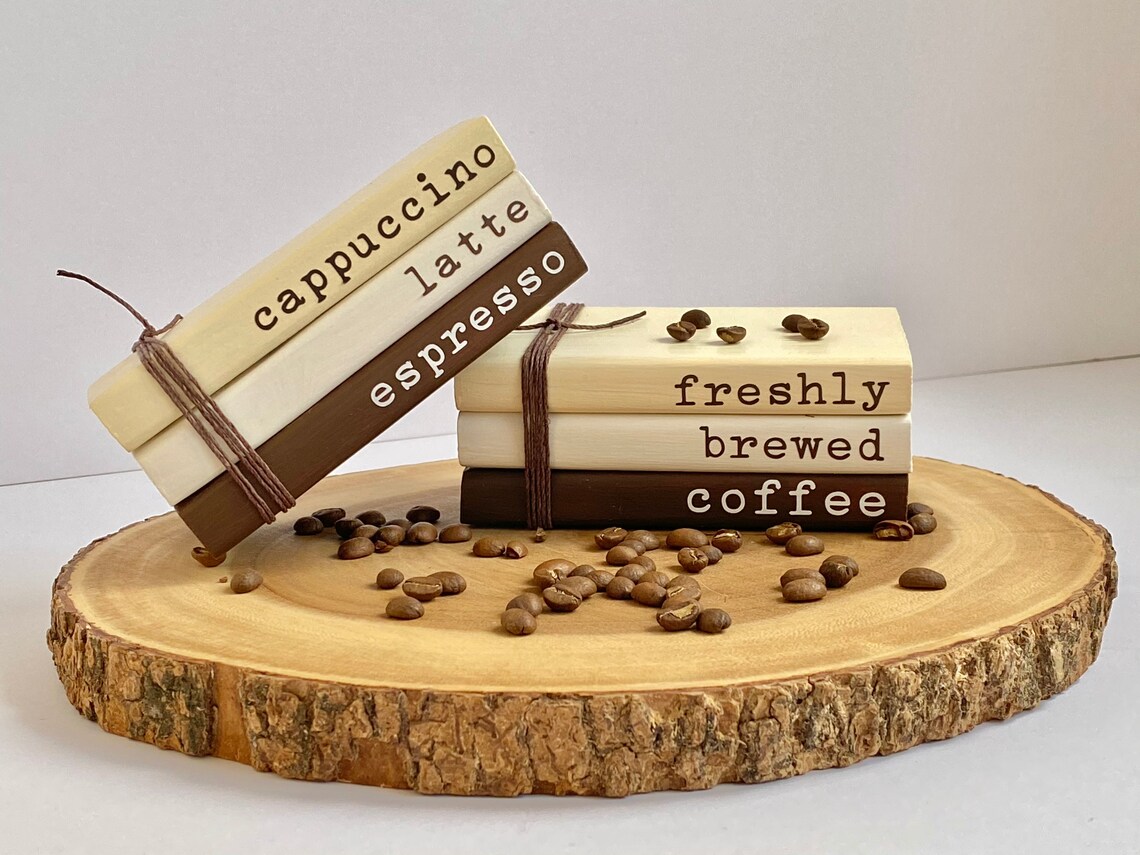 Tiered Tray Bundle/ 3 Piece Tiered Tray Set/ Coffee Themed Etsy UK