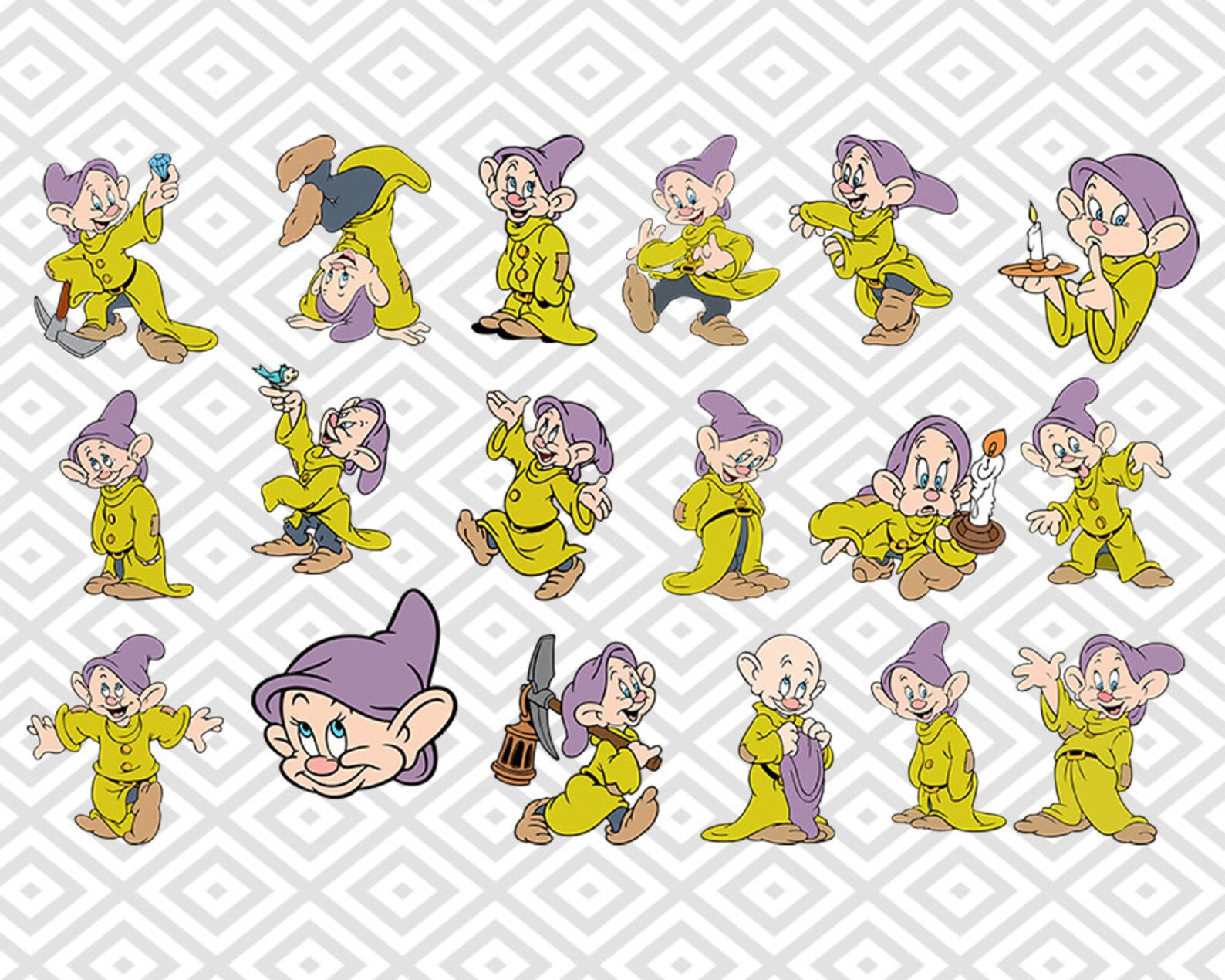 Free Free Snow White Dwarfs Svg 385 SVG PNG EPS DXF File