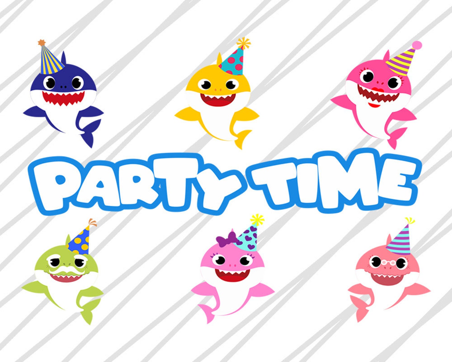 Free Free 316 Baby Shark Clipart Svg SVG PNG EPS DXF File