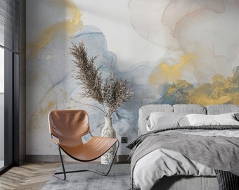 Marble Texture Wallpaper, Peel and Stick  Wallpaper, Removable Pattern Wallpaper, Living Room Wall Mural