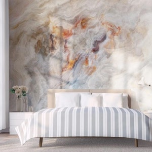 Peel and Stick Removable Pattern Wall Mural Self Adhesive Wallpaper Marble Stone Living Room Wall Art Marble Textured Wallpaper