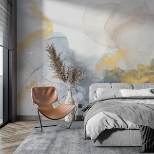 Marble Texture Wallpaper, Peel and Stick  Wallpaper, Removable Pattern Wallpaper, Living Room Wall Mural