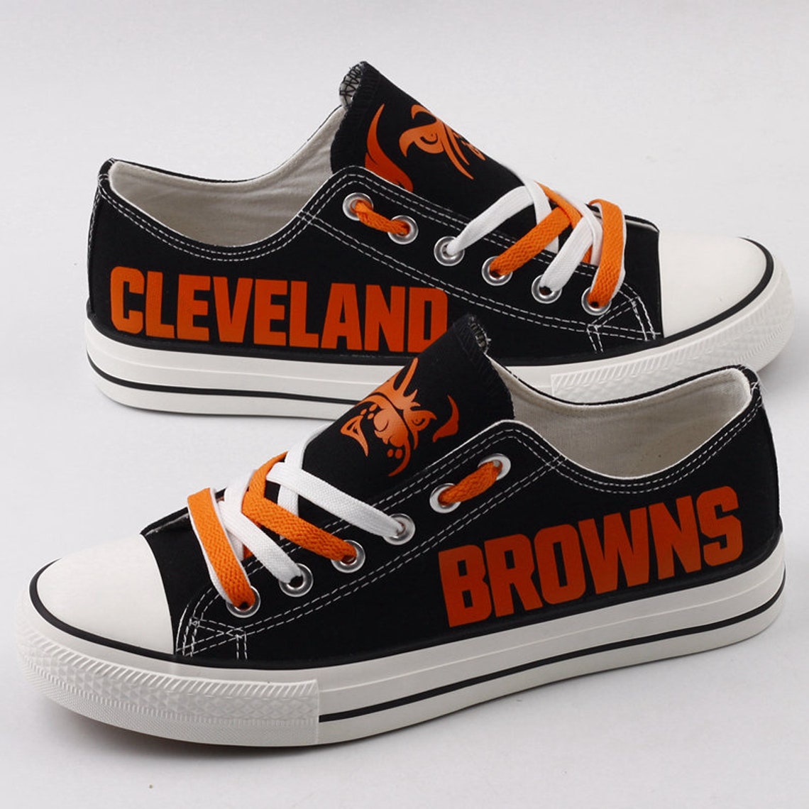 Cleveland Browns Low Top Shoes Shoes for NFL fans Football Etsy